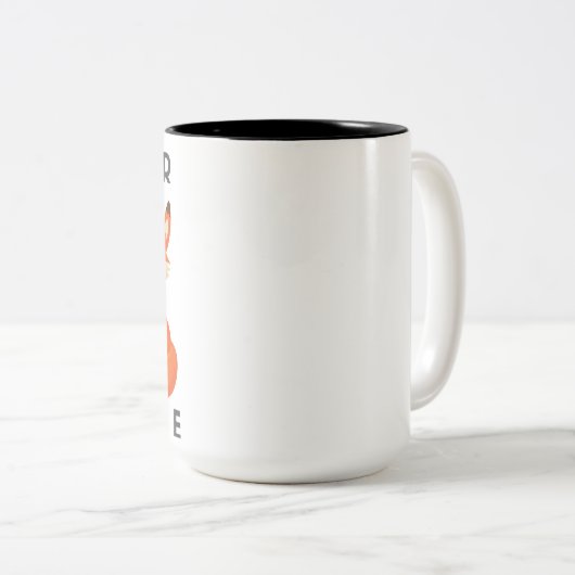 Pour Fox Sake Mug (Devant droit)