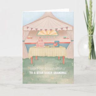 Pour Grand-mère Star Baker Bake Off Carte Annivers