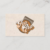 Pour Gro Barber Carte de visite (Dos)