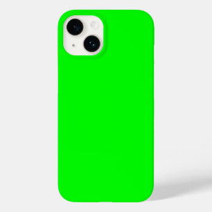 Pour iPhone 14 Code hexadécimal vert néon 00FF00 Coque Samsung
