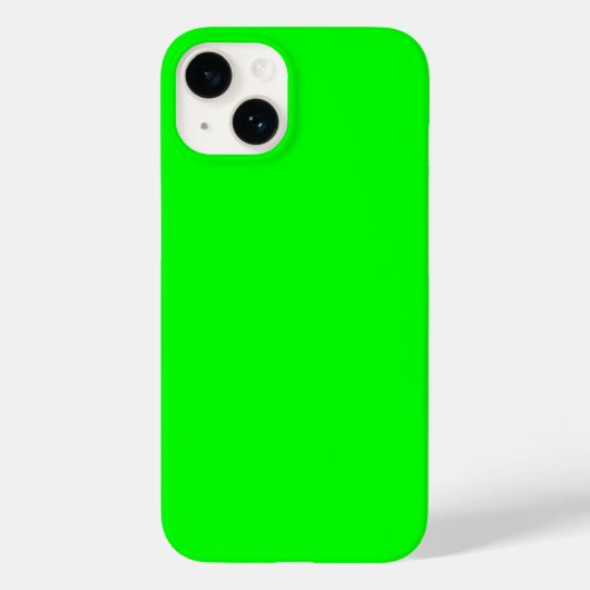 Pour iPhone 14 Code hexadécimal vert néon 00FF00 Coque Samsung (Verso)