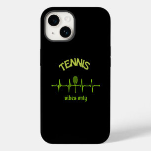 Pour iPhone 14 Conception de coque de téléphone vibes tennis uniq