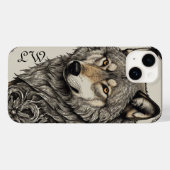 Pour iPhone 14 Coque à thème Wolf (Verso (horizontal))