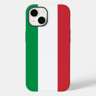 Pour iPhone 14 Coque Apple patriotique, Italie drapeau Coque-Mate