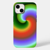 Pour iPhone 14 Coque conch teint cravate (Verso)