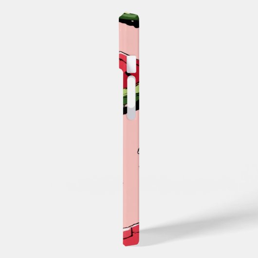 Pour iPhone 14 coque de pastèque (Verso / Gauche)