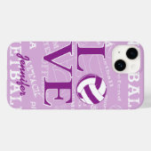 Pour iPhone 14 Coque de périphérique netball personnalisé (Verso (horizontal))