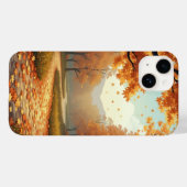 Pour iPhone 14 coque de route d'automne (Verso (horizontal))