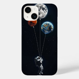 Pour iPhone 14 coque de téléphone espace