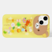 Pour iPhone 14 coque de téléphone mobile Rilakkuma (Verso (horizontal))
