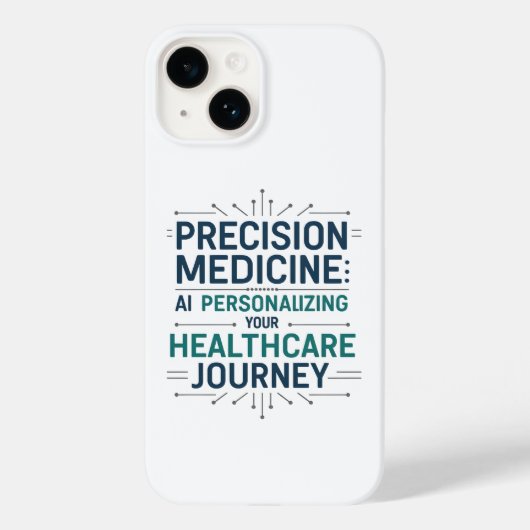 Pour iPhone 14 COQUE en médecine de précision IA - Technologies d (Verso)