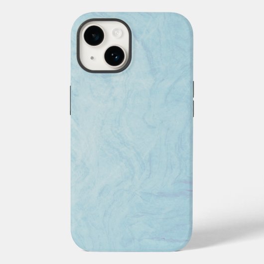 Pour iPhone 14 Coque en pierre de marbre - Mate Tough Apple iPhon (Verso)