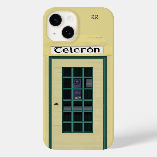 Pour iPhone 14 Coque téléphonique public irlandais (Verso)