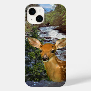 Pour iPhone 14 Deer Art aucun coque
