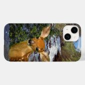 Pour iPhone 14 Deer Art aucun coque (Verso (horizontal))