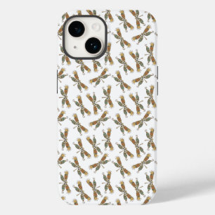 Pour iPhone 14 Dragonfly Giphone Coque de couverture de téléphone