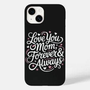 Pour iPhone 14 Faites Sourire Maman Chaque Appel, Coque Qui Dit "