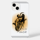Pour iPhone 14 "Falling Theme from Autumnal Context", coque iphon (Verso)