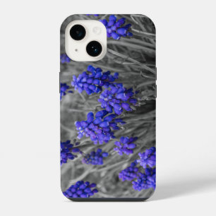 Pour iPhone 14 Famille Graphe Hyacinths Sélectionner un coque iph