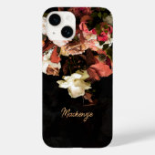Pour iPhone 14 Fleurs d'automne personnalisées Coque d'impression (Verso)