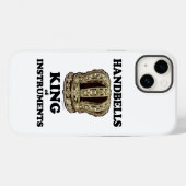 Pour iPhone 14 Handbell King of Instruments Coque-Mate coque ipho (Verso (horizontal))