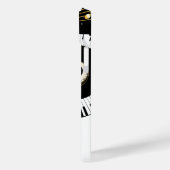 Pour iPhone 14 Plus Piano Keys et Gold Music Notes Galaxy Coque (Verso / Gauche)