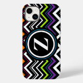 Pour iPhone 14 Plus Zig Zag Coque (Verso)
