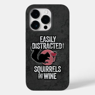 Pour iPhone 14 Pro Facilement distrait par les écureuils et le Coque