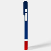 Pour iPhone 14 Pro Max Arsenal Coque bleu et rouge (Verso / Gauche)