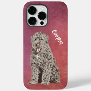Pour iPhone 14 Pro Max Bouvier des Flandres Grunge Coque-Mate coque iphon