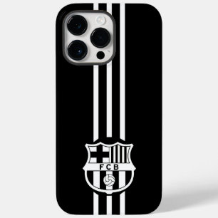 Pour iPhone 14 Pro Max Coque de Grandes Blancs et Noirs de Barcelone