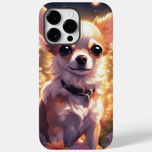 Pour iPhone 14 Pro Max Coque du Chihuahua (Verso)