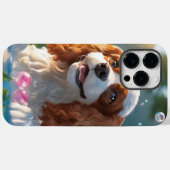 Pour iPhone 14 Pro Max King Charles Coque (Verso (horizontal))