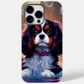 Pour iPhone 14 Pro Max King Charles Coque (Verso)