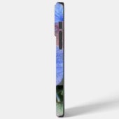 Pour iPhone 14 Pro Max Nouveau Blue Hydrangea Flower Photo & Nom coque ip (Verso / Gauche)