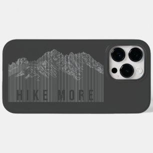 Pour iPhone 14 Pro Max Randonnée Plus Montagnes White Coque-Mate coque ip