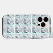 Pour iPhone 14 Pro Max Téléphone coque en fleur (Verso Horizontal)