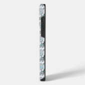 Pour iPhone 14 Pro Max Téléphone coque en fleur (Côté gauche)
