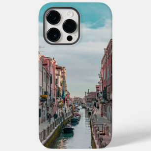Pour iPhone 14 Pro Max Venise Italie Canal Vacances Coque-Mate coque ipho