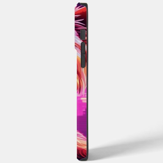 Pour iPhone 14 Pro Max Yorkie Coque (Verso / Gauche)