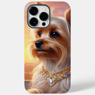 Pour iPhone 14 Pro Max Yorkie Coque