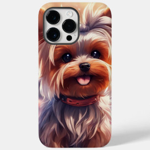 Pour iPhone 14 Pro Max Yorkie Coque