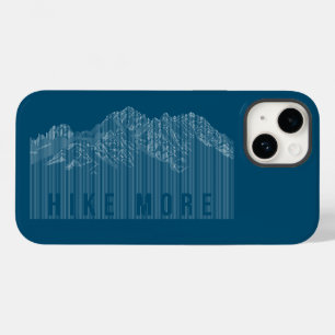 Pour iPhone 14 Randonnée Plus Montagnes White Coque-Mate coque ip