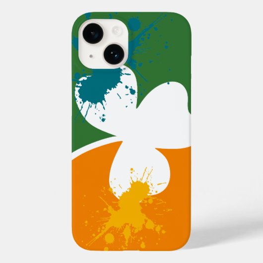 Pour iPhone 14 Shamrock Coque Samsung Galaxy Coque (Verso)