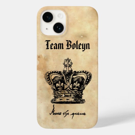 Pour iPhone 14 Team Boleyn - Coque de la Couronne et signature d' (Verso)