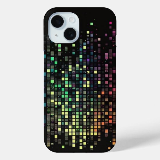 Pour iPhone 15 Coque art abstrait (Verso)