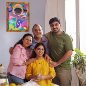 Pour iPhone 15 Coque d'art intelligent Samsung Galaxy Coque