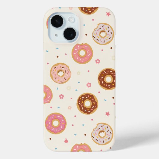 Pour iPhone 15 coque de donut (Verso)