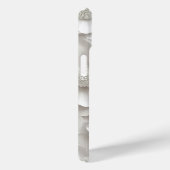 Pour iPhone 15 Coque de téléphone élégante avec fleurs blanches e (Verso / Droite)