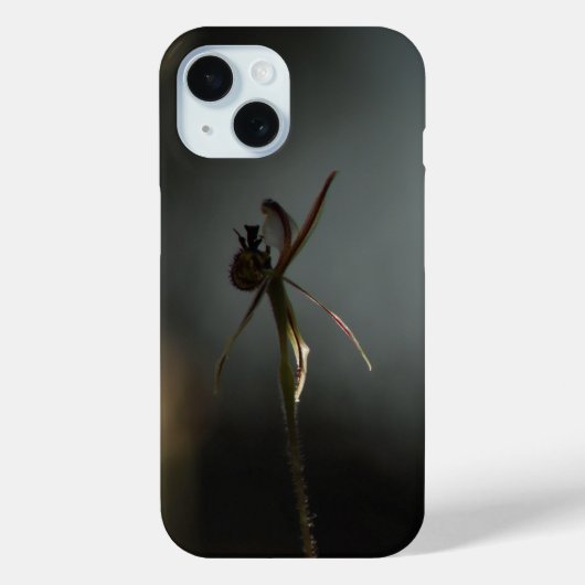 Pour iPhone 15 coque de téléphone orchidée dragon (Verso)